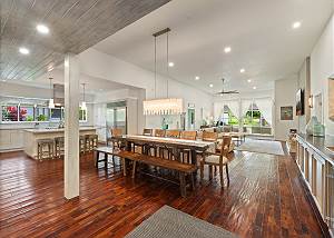 Large and spacious living spaces