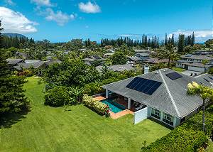 Located in prestigious  Princeville