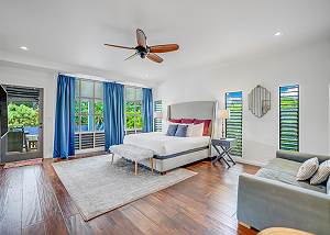 Luxurious bedding and furniture