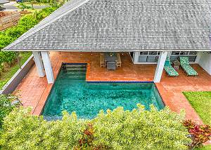 Private pool to relax