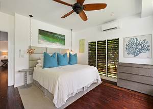 Guest Bedroom with views of the golf greens