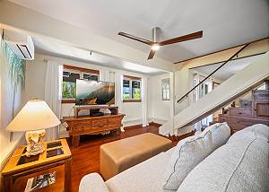 Downstairs living area