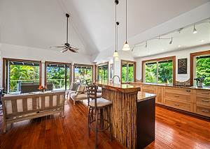 Stunning kitchen area