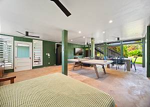 Spacious fun room, a place to read a book!