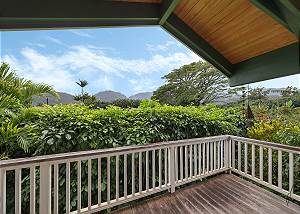 Tropical views with privacy from neighbors