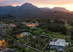 Aerial View at twilight
