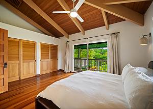 Lots of space in the master bedroom