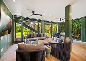 Comfortable furniture spaced throughout