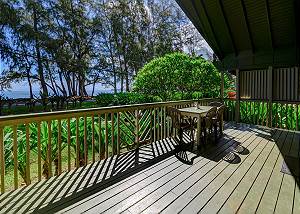 Enjoy the moments on this picturesque front lanai 
