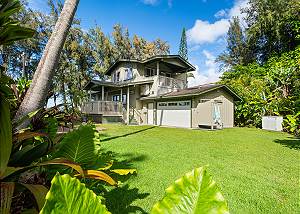 Gorgeous home with a lush yard