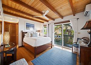 Downstairs guest room