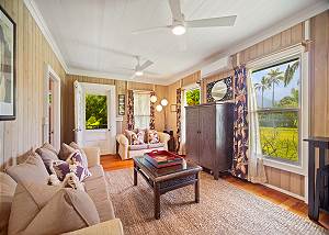 And enjoy the Hawaiian decor and views