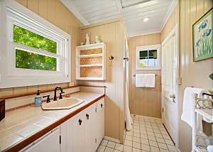Master bathroom shower area