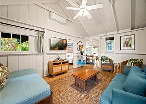 Plenty of plush furnishing for everyone to gather and enjoy time