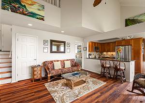 Welcoming living area to gather