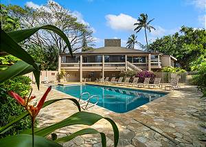 Pool area