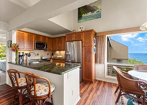 Fully equipped kitchen for all your cooking needs
