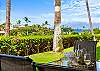 Enjoy a meal out on Kaanapali Golf Course, with an partial ocean view to the right.