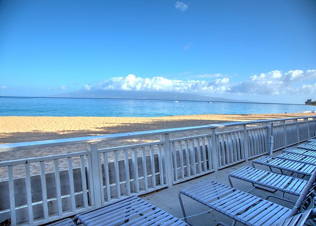 View from Beachfront Clubhouse of Molokai