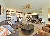 Bright and spacious living room for relaxing and gathering