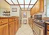 Enjoy the convenience of a full kitchen during your stay.