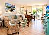 Comfortable Sofa to enjoy cable tv, premium channels.