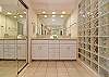 Master Bathroom with Mirror Closet