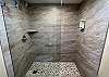 Newly remodeled shower 2022