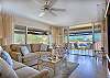 Maui Eldorado L200 Living Area with a View of the Ocean
