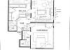 Floor Plan for this 2 Bedroom