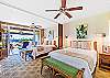 Master Suite with 2 Queen Beds. Bonus divider for extra privacy.