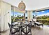 Dining area with a view