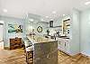 Enjoy Modern Kitchen Island Dining for 4!