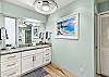 Large vanity and spacious area to get ready.