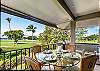 Beautiful dining area with full ocean views.