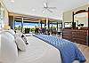Enjoy Kaanapali Golf course views from the master bedroom.