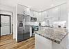 Whip up a meal with all new dishwares, pots and pans! Stainless steel appliances