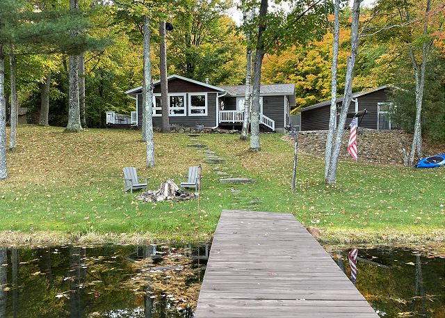 Newly Remodeled Home On Quite Bay of Minocqua Lake 2 miles from town