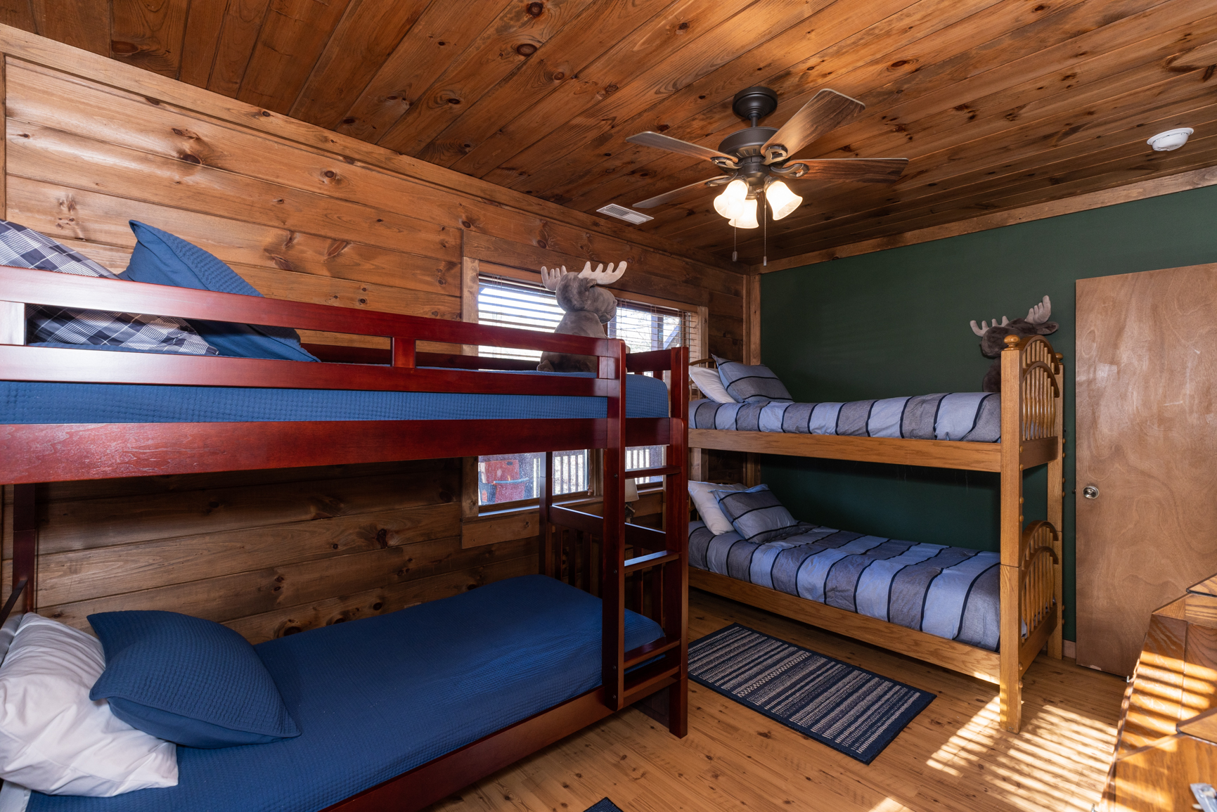 Basement bunk room