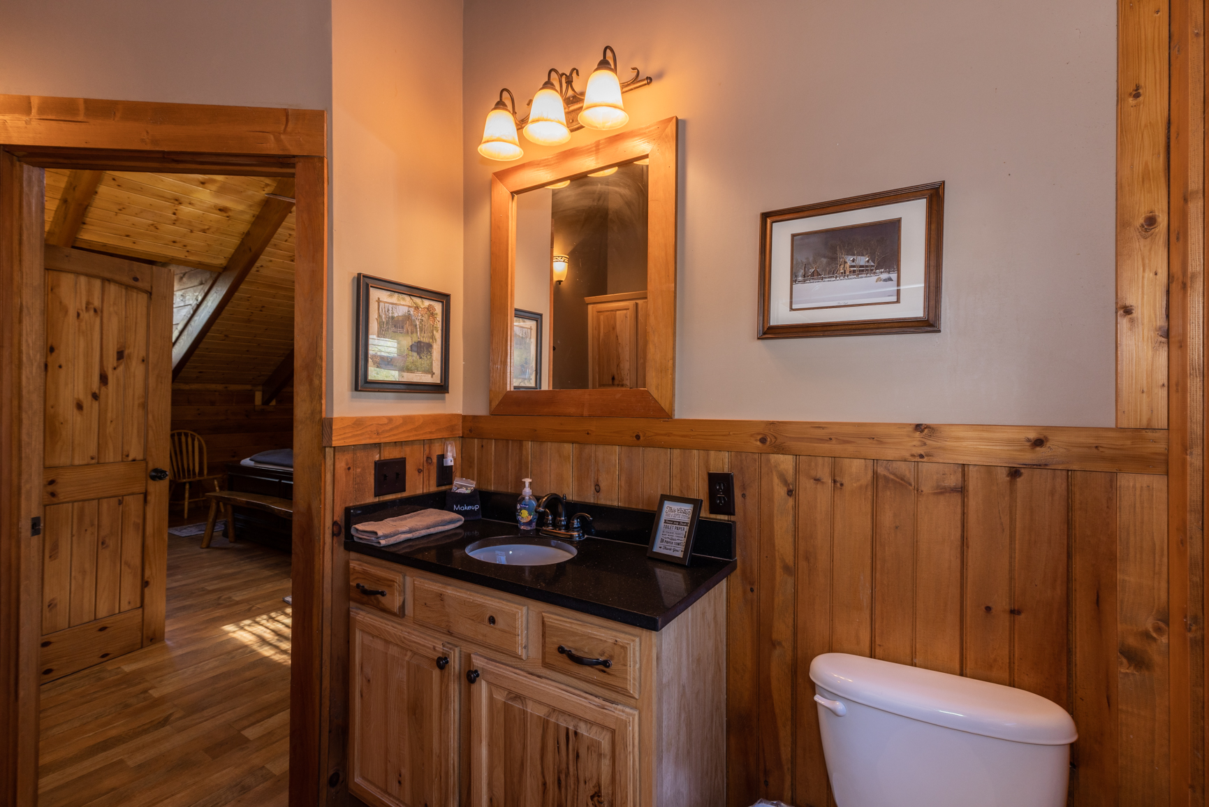 Top floor master bath