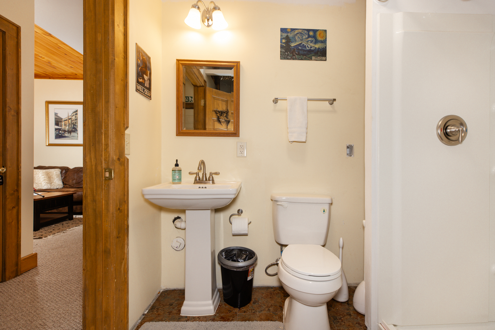 Basement Full Bath with Shower