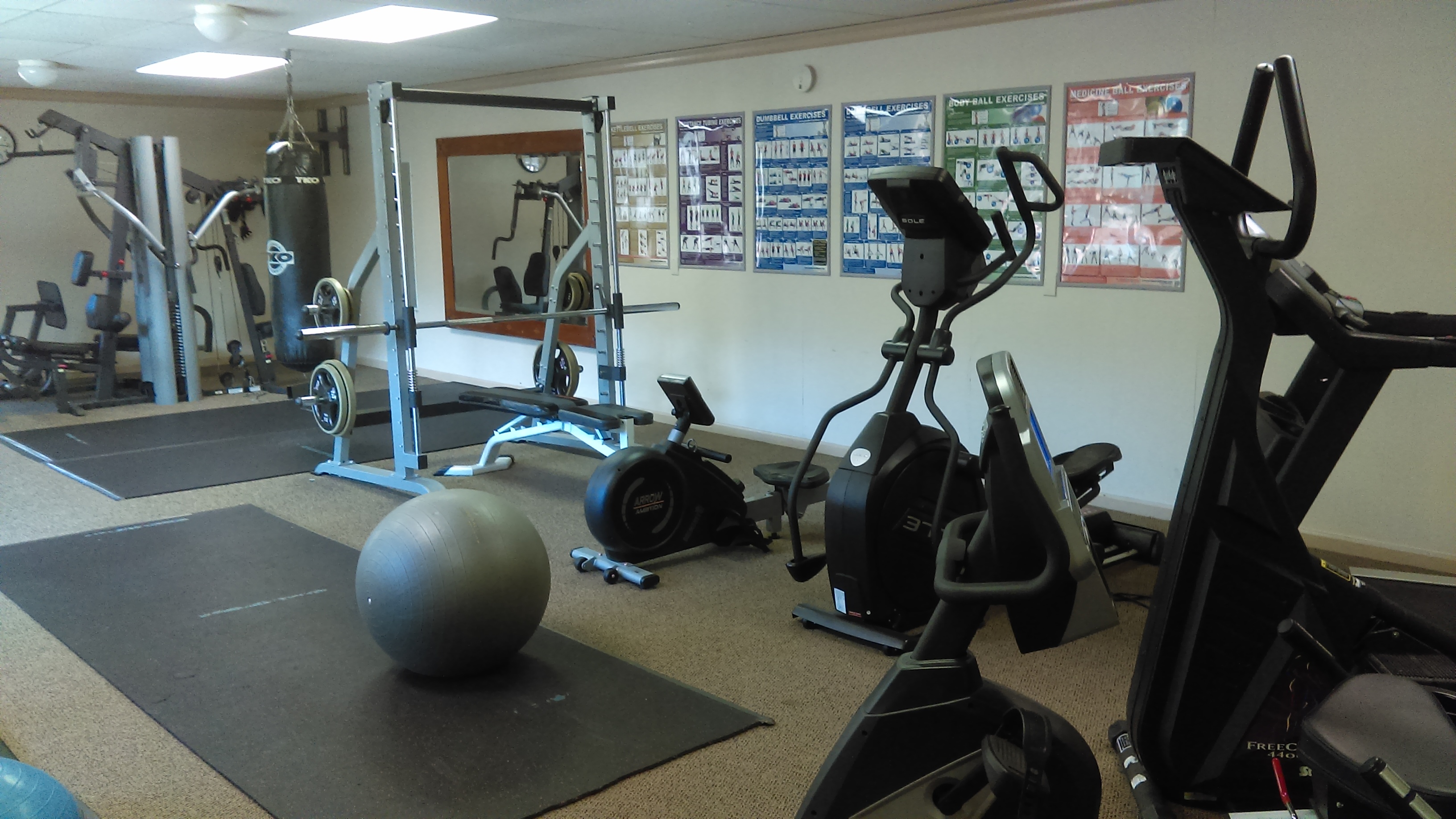 Powder Horn Community Gym Free for guest use