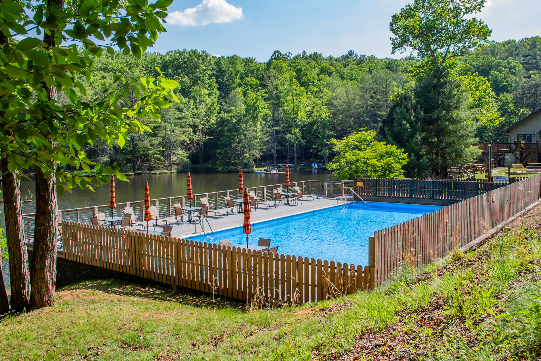 community pool open seasonally may through sept