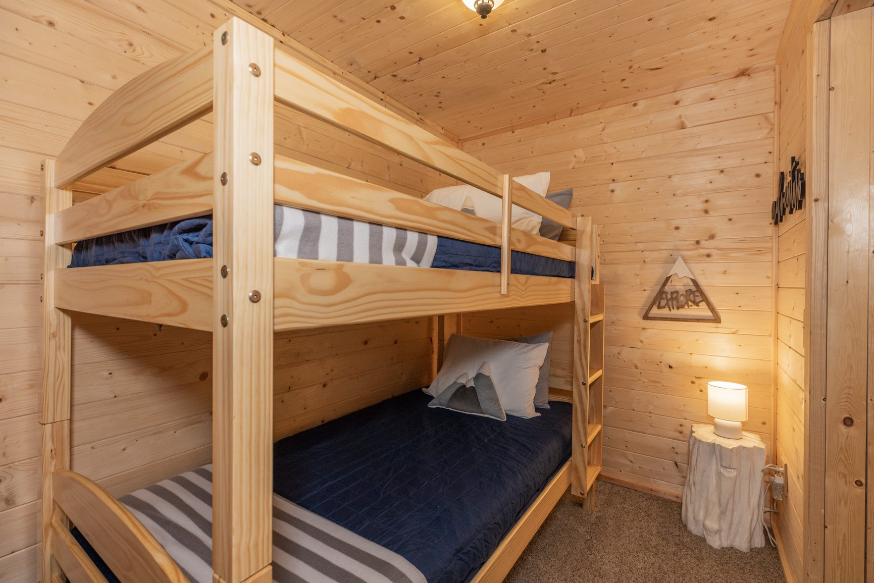 Lower Level Bunk room 1 bunk bed twin