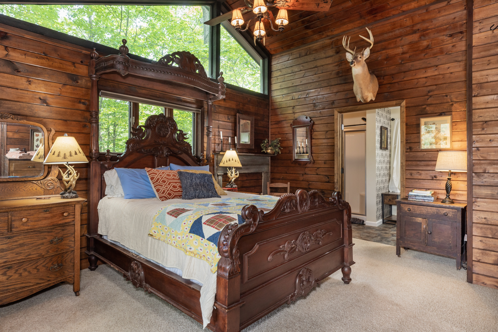 Master main floor is now a king!