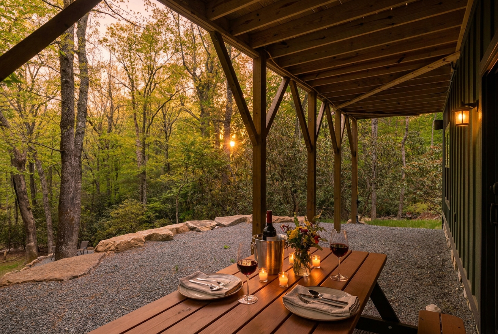 Lower level dining 