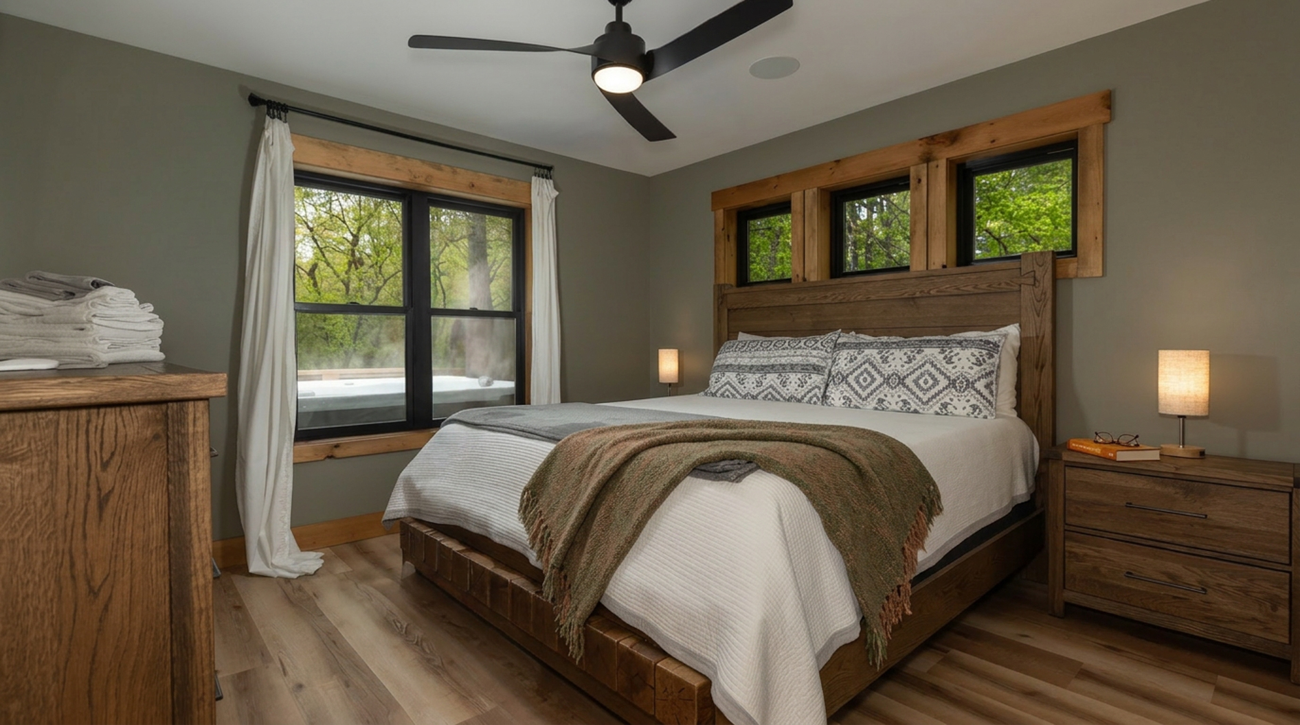 Main Floor King Master Suite