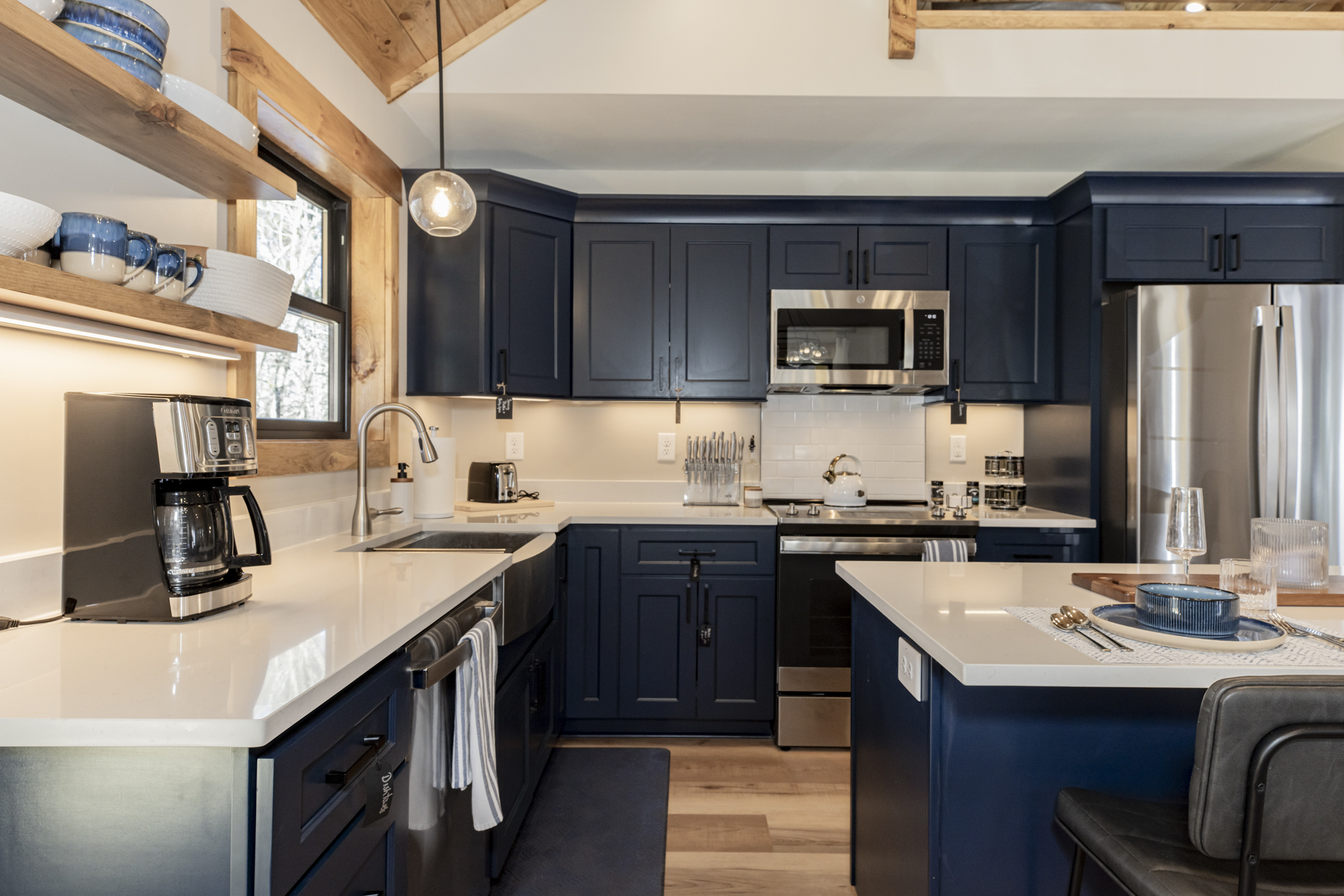 Island Kitchen and Storage