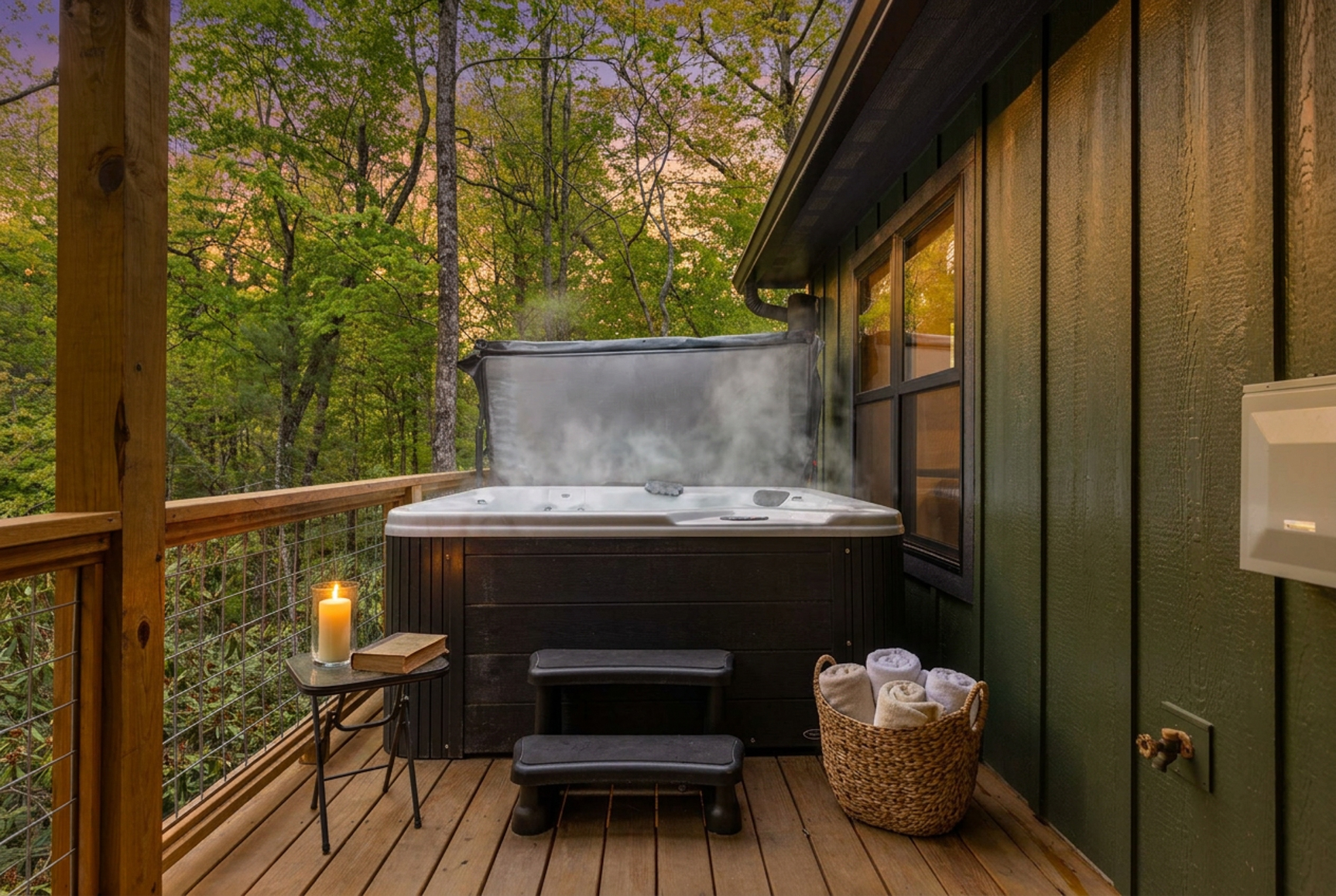 HOT TUB - Main floor access