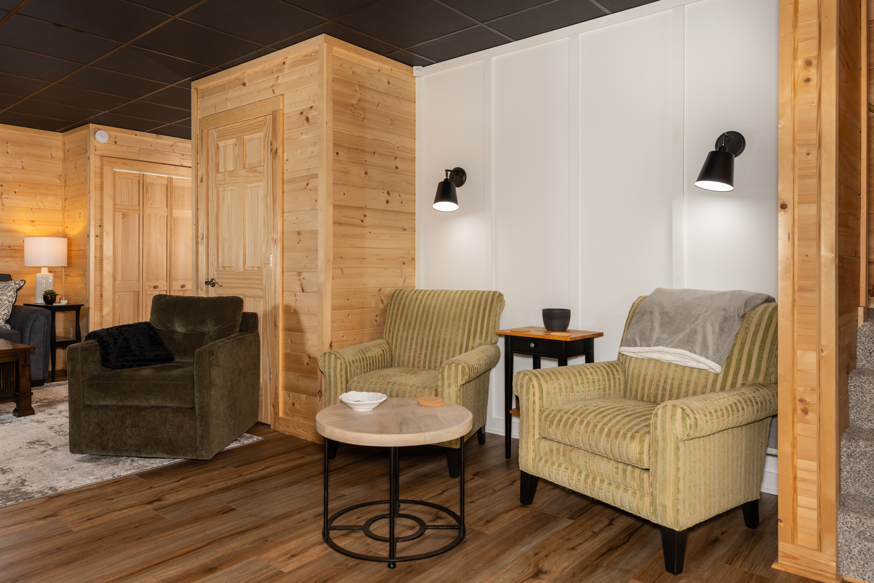 Basement Sitting Area